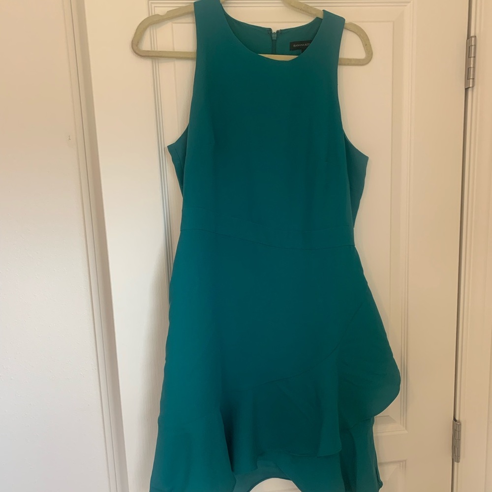 Banana republic teal dress